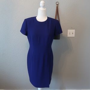 VINTAGE 90'S PREIVEW FAUX SLIT DRESS Size 8 Petite
